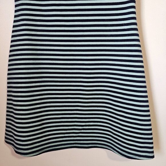 EUC FP BEACH STRIPED MOCK NECK CAP SLEEVES SHORT DRESS SIZE XS - Picture 7 of 15